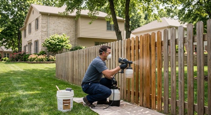 Cedar Fence Sealing in Tacoma, WA