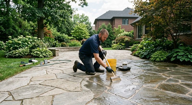 Courtyard Sealing in Renton, WA