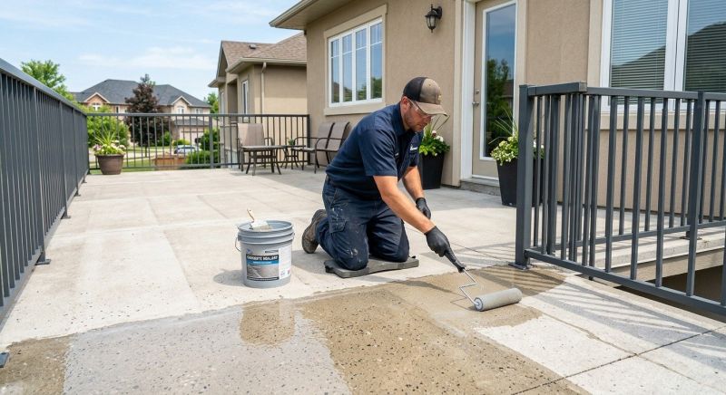 Pool Patio Sealing in Gig Harbor, WA