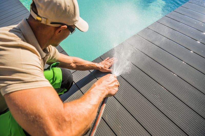 Pool Area Powerwashing