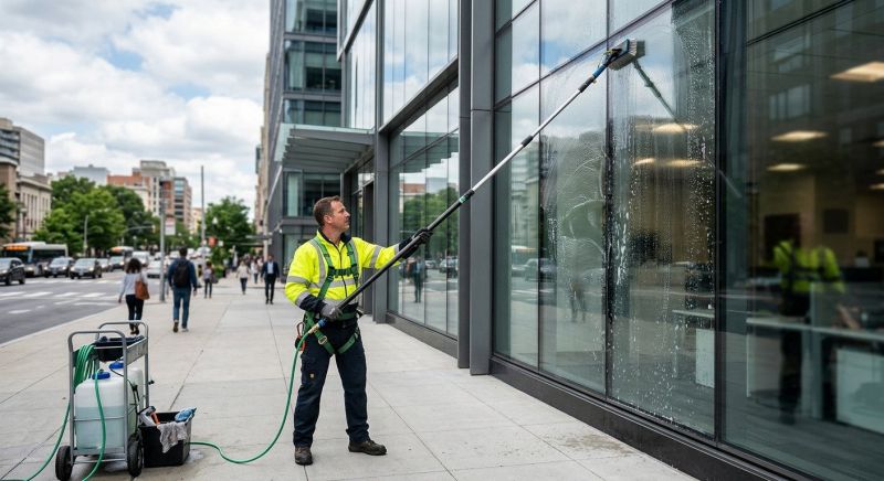Shopping Mall Window Cleaning in Denver County, CO